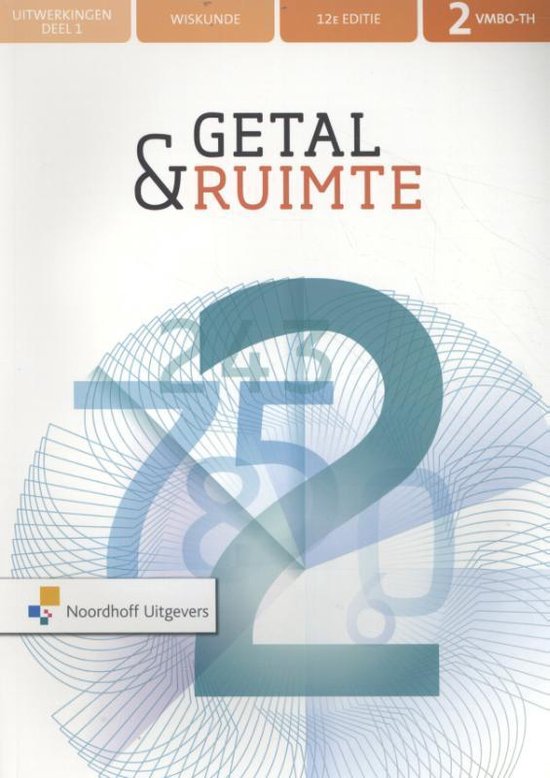 Getal & Ruimte deel 1 2 vmbo-t/havo uitwerkingen - cover