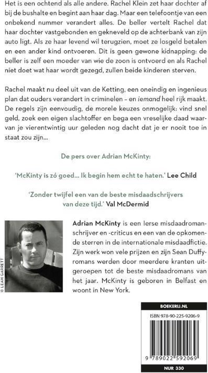 De ketting, Adrian McKinty | 9789022592069 | Boeken | bol.com