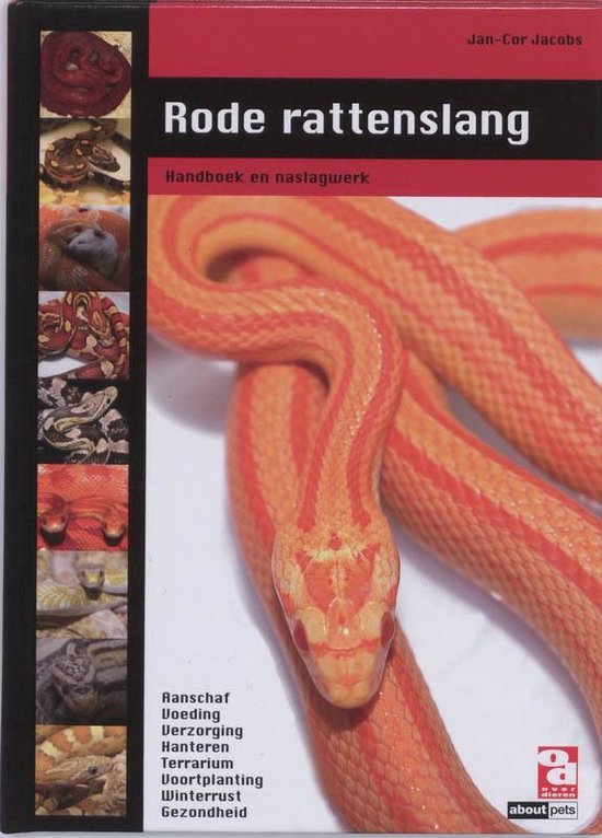Handboek En Naslagwerk Over Rode rattenslang - Hardcover - 80 pagina's