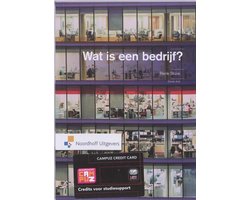 Wat is een bedrijf?