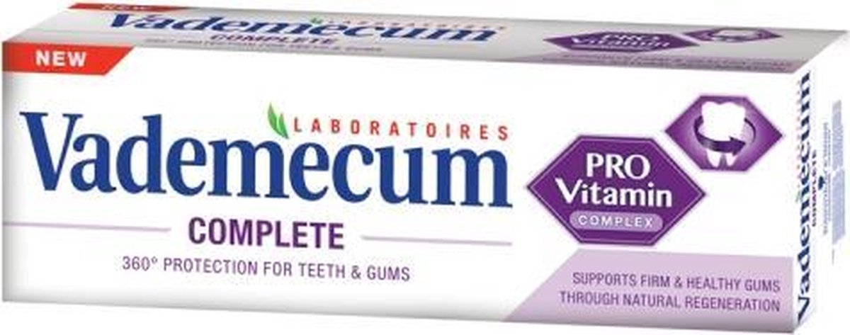 Vademecum - Provitamin Complex Complete Toothpaste Paste Is A 75Ml Toothpaste