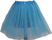 Tutu – Petticoat – Tule rokje – Turquoise/ licht blauw - 40 cm - 3 lagen tule - Ballet rokje