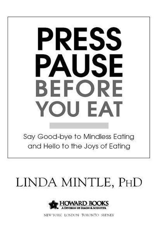 Press Pause Before You Eat - cover