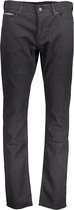 Hugo Boss  Jeans Zwart Getailleerd - Maat W34 X L32 - Heren - Herfst/Winter Collectie - Katoen;Elastaan