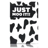 Cool A5 Notebook - Gelinieerd papier - Dierenaanmoediging (gekleurde randen)