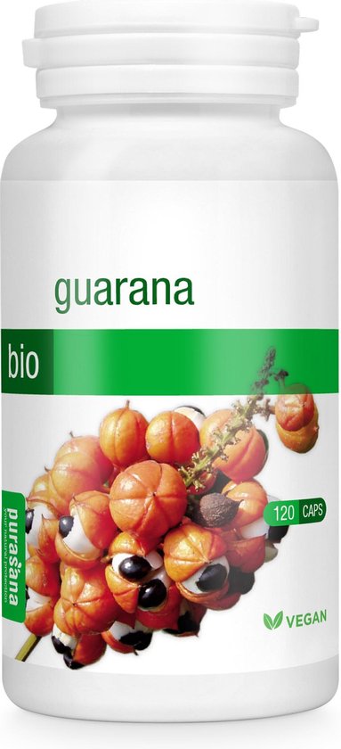 Pit&Pit - Guarana capsules bio 120 pcs. - 120 handige capsules