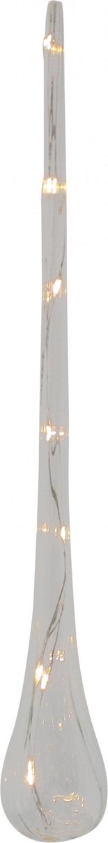 Peha Kerstpegel Led 4 X 40 Cm Glas Transparant