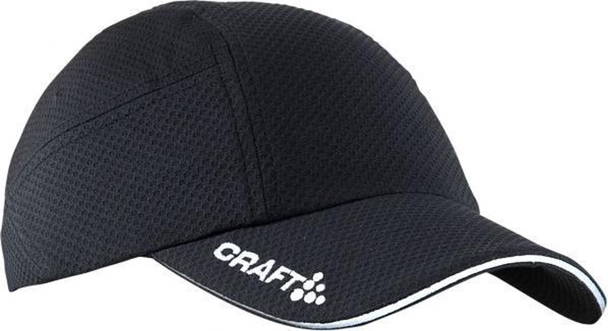Craft Run Cap Sportcap Unisex - Black - Craft