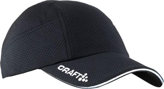 Craft Run Cap Sportcap Unisex - Black