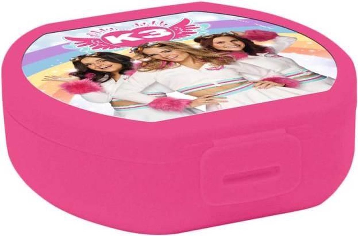Studio 100 Koekendoos K3 Meisjes 11 X 4 Cm Roze/wit