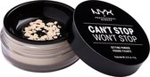 NYX Professional Makeup Can't Stop Won't Stop Setting Powder - Light CSWSSP01 - Powder - 6 gr