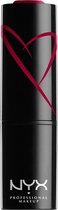 NYX Professional Makeup Shout Loud Satin Lipstick - Wife Goals - Lipstick - 3,5 gr