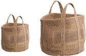 Nkuku Braided Hemp Storage Basket - L