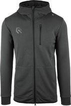 Robey Off Pitch Jacket - Voetbaljas - Charcoal - Maat 140