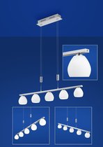 CENTURION Hanglamp LED 5x60W/2800lm Lichtgrijs