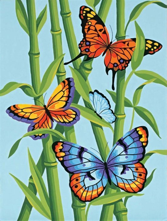 Vlinders Schilderen op nummer bol.com