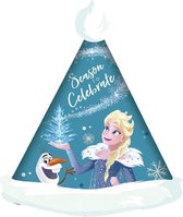 Arditex Kerstmuts Frozen 2 43 X 32 Cm Polyester Blauw