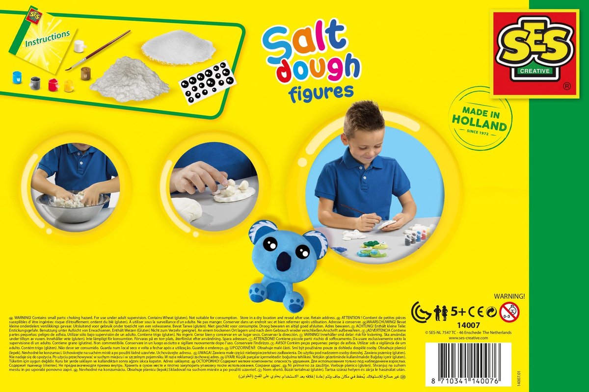 Salt dough figures – SES Creative
