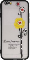 Wicked Narwal | Love Forever Hoesjes voor iPhone 6 / 6s Geel