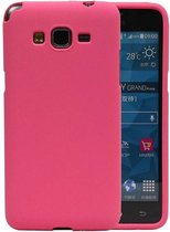 Wicked Narwal | Sand Look TPU Hoesje voor Samsung Galaxy Grand Prime G530F Roze