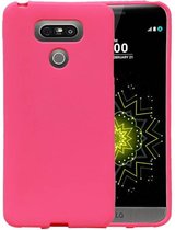 Wicked Narwal | Sand Look TPU Hoesje voor LG G6 Roze