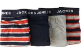 Jack & Jones boxershorts 4pack jacfrance navy blazer LGM fire 12158387, maat L