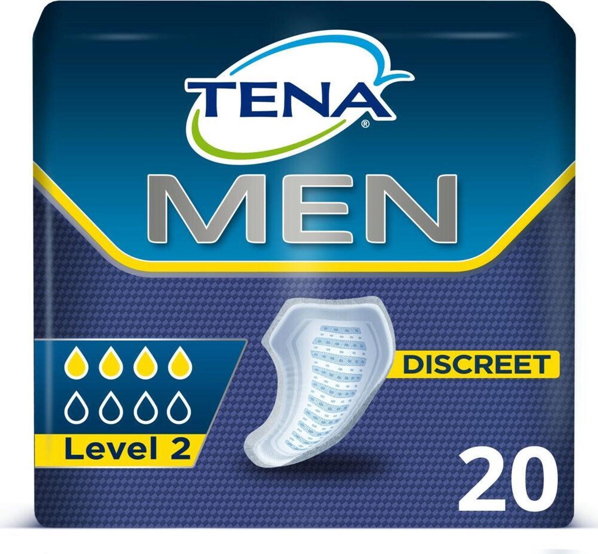 Tena Men Level 2 Incontinentie verband - 20 stuks - TENA