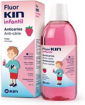 Kin Fluorkin Infantil Enjuague Bucal Anticaries #fresa 500 Ml