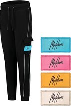 Malelions Junior Velcro Trackpants - Black