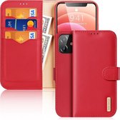 Hoesje geschikt voor Apple iPhone 12 Mini - Dux Ducis Hivo Series Case - Rood