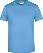 James And Nicholson Heren Basis T-Shirt (Hemelsblauw)