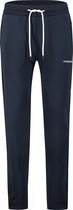 Purewhite -  Heren Regular Fit   Broek  - Blauw - Maat XS