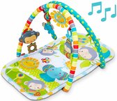 Fisher-Price - CLJ42 Snuga Monkey Muziek Play Gym - Born Baby Mat Tummy Time