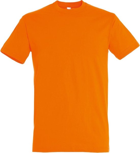 SOLS Heren Regent T-Shirt met korte mouwen (Oranje)