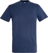 SOLS Heren Regent T-Shirt met korte mouwen (Denim)