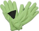 Myrtle Beach Volwassenen Unisex Thinsulate Fleece Handschoenen (Kalk groen)