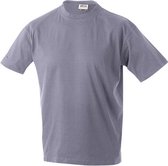 T-shirt rond épais unisexe James and Nicholson (Lilas)