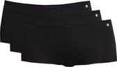 SCHIESSER 95/5 dames shorts (3-pack) - zwart -  Maat: 46