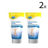 Scholl Voetencreme - Intense Voedend - Zeer Droge Tot Ruwe Huid - 150ml x2