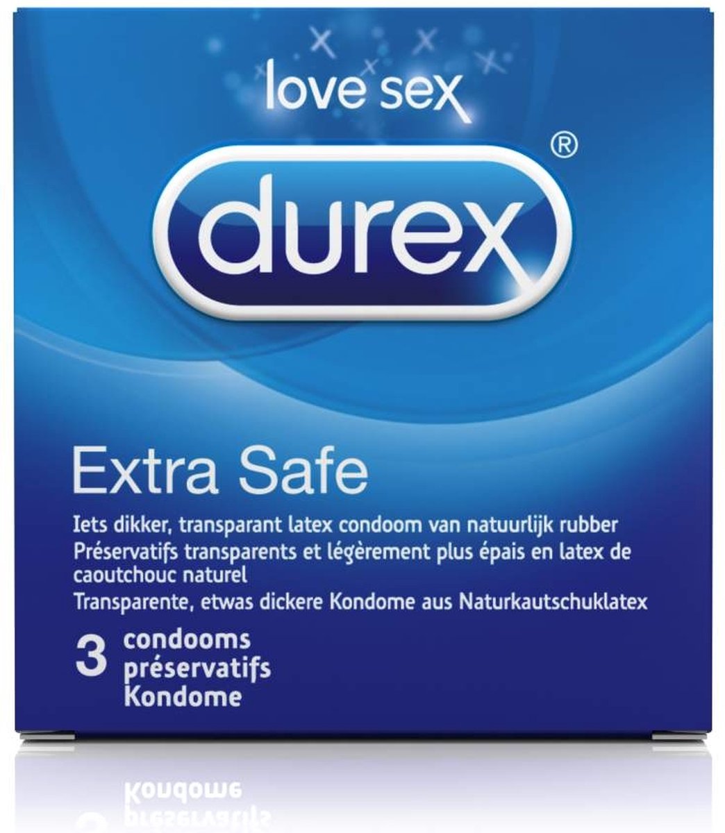 Durex Condooms - Extra Safe 3 stuks | bol.com