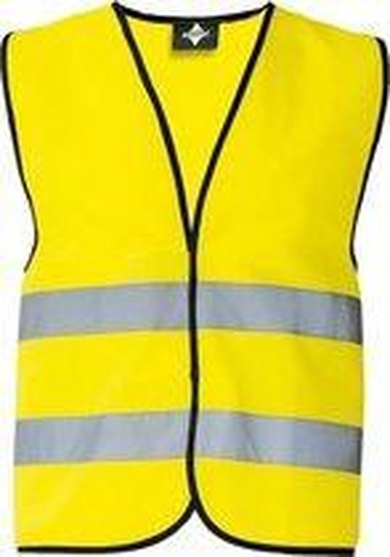 KX500 Korntex Gilet de sécurité adulte EN ISO 20471 / EN 1150 - Taille L - Unisexe - Jaune