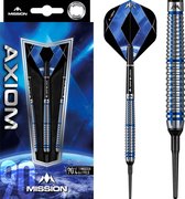 Mission Axiom Blue M1 90% Soft Tip - Dartpijlen