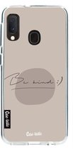 Casetastic Samsung Galaxy A20e (2019) Hoesje - Softcover Hoesje met Design - Be kind Print