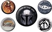 Mandalorian This is the Way - Pin Badge - 5 Speldjes  Gift Pack - Star Wars