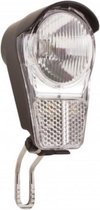 Spanninga LED Galeo koplamp, zwart. incl. batterijen (werkplaatsverpakking)
