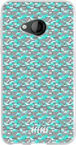 HTC U Play Hoesje Transparant TPU Case - Minecraft - Diamonds! #ffffff