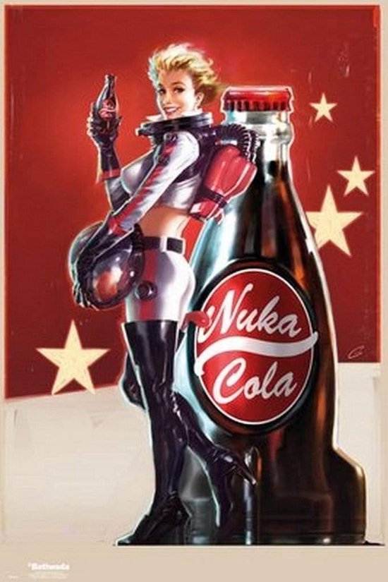 GBeye Fallout 4 Nuka Cola Poster 61x91,5 cm