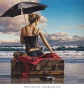 Paul Kelley - On the edge of the world Kunstdruk 68x73cm