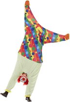 Clown & Nar Kostuum | Twee Keer Kijken Clown Op Zn Kop Kostuum | One Size | Carnaval kostuum | Verkleedkleding
