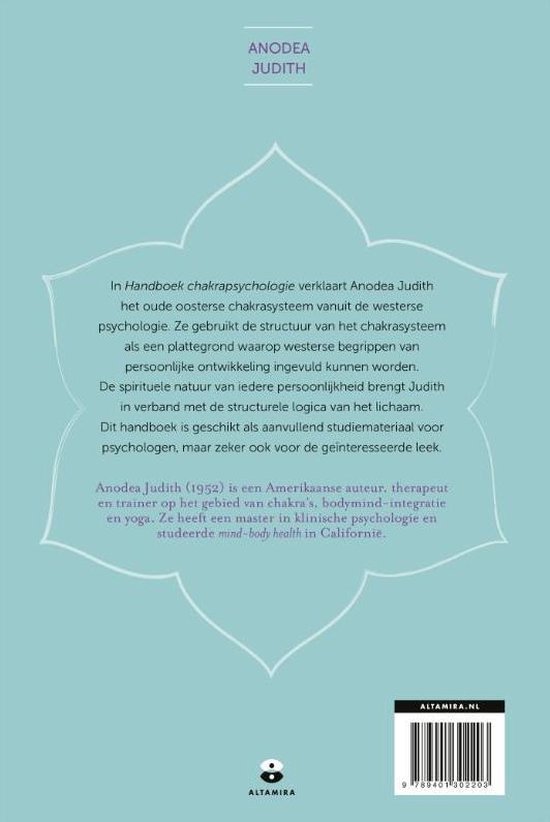 Handboek chakrapsychologie - Anodea Judith